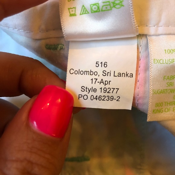 Lilly Pulitzer Callahan shorts in multi sea salt & sun size 00 - Picture 9 of 9